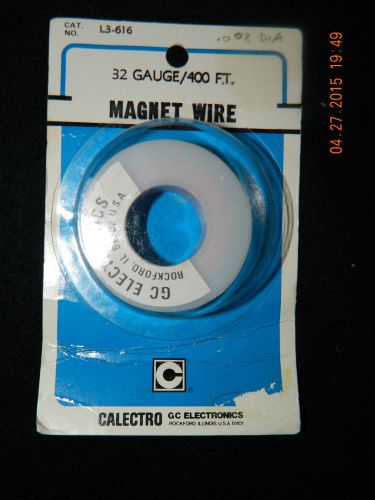 32 Gauge 400 feet GC Electronics Magnet Wire Made in the USA L3-616