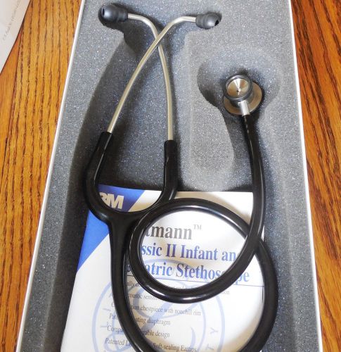 Littmann 2114R Classic II Infant Stethoscope, Black