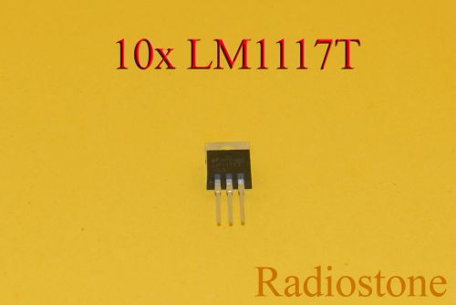 LM1117 Low Dropout Voltage Regulator 3.3V 800mA, 10x - USA Shipping