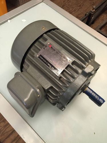 Teco 3 Phase Induction Motor, 1HP 4P 1745 RPM  3A143C4001