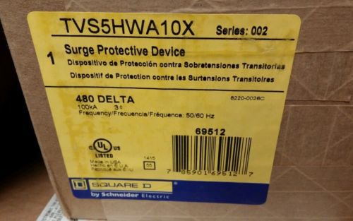 Square D TVS5HWA10X Surge Protective Device