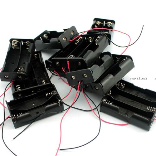 1set 2X5PCS Battery Clip Holder Case Holds 2x+3x Cells 18650 Lithium-ion Battery