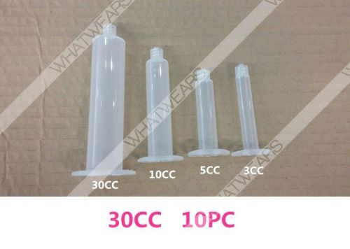 10x30 cc syringe crystal smd pcb solder paste adhesive glue liquid dispenser gbw for sale