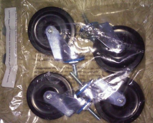 Set of four caster wheels for sale