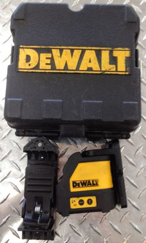 DEWALT DW087 Horizontal and Vertical Self-Leveling Line Laser-TESTED-See Pics-