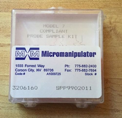 Micromanipulator Model 7 Compliant Probe Sample Kit - New in Wrapper