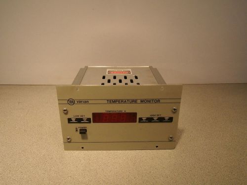 Varian Model 917-0085 Temperature Monitor Sensor Powers Up AS IS