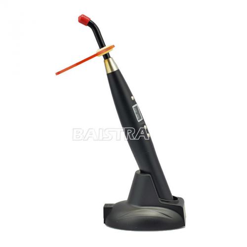 Dental LED Curing Light Lamp Solidification Effect 5s/3mm Plastic Handle Black