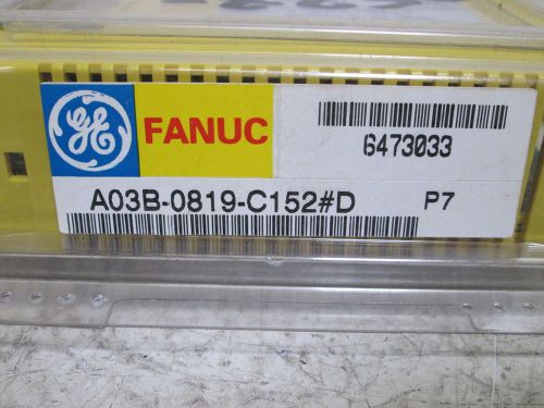 FANUC A03B-0819-C152#D INPUT OUTPUT MODULE 24VDC *ORIGINAL PACKAGE*