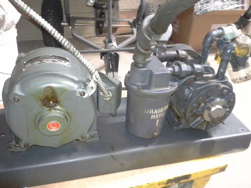 Gast vacuum pump   Model 10X1040    1hp 220v