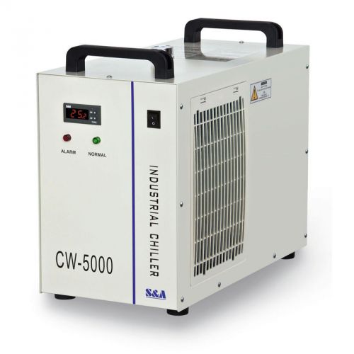 Air cooled water chiller CW-5000 0.8KW 220V/110V 50Hz/60Hz for 100W co2 laser