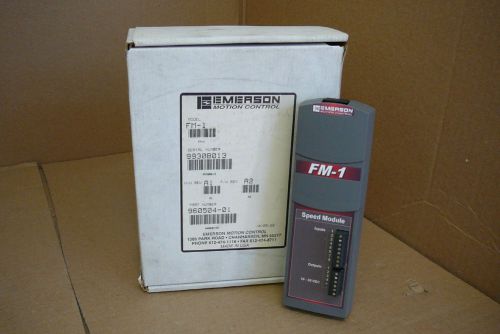 FM-1 Emerson Control Techniques New I Box Servo Drive Speed Module FM1 960504-01