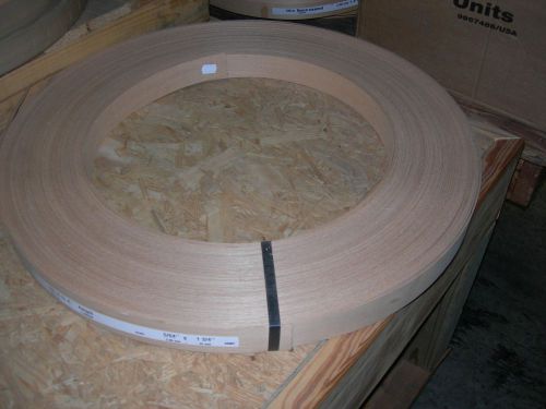 Anegre edge banding wood veneer. 5/64&#034; x 1 3/4&#034;, 328 lin. ft. for sale