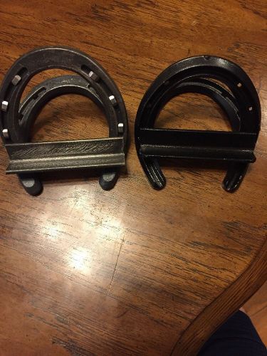 2 Horseshoe Business Card Holders