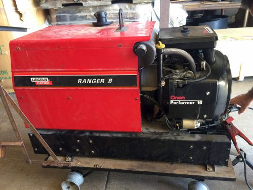 Lincoln Ranger 8 Welder/Generator 16 Gas Generator