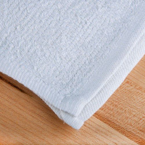 40 pc new 100% cotton white terry or rib restaurant bar mops kitchen towels 28oz for sale