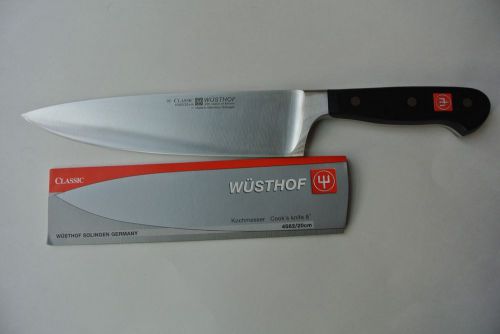 New Wusthof Classic 8&#034; PEtec, NSF, Chef&#039;s/Cook&#039;s Knife model 4582/20 cm.