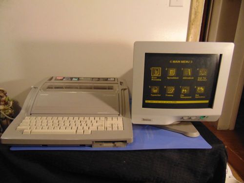 Brother WP-5600 MDS Word Processor with a Brother CT 1400 Monitor
