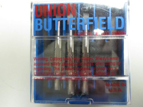 Union Butterfield M12 X 1.75 D6 TiN Coated Spiral Point 3 Flute Plug Taps