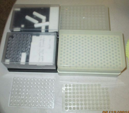 4 Pipette Tip Racks + 2 Covers + 3 Pokers + 4 silicone Covers + 8 Blk &amp; 2 Gr Pad