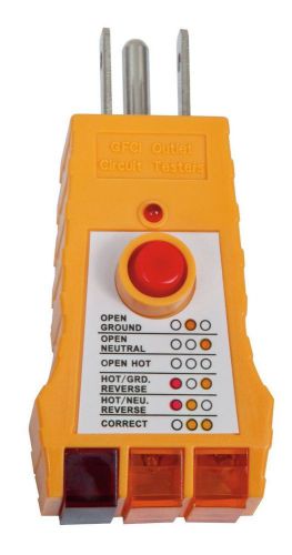 Klein tools rt200 gfci receptacle tester for sale