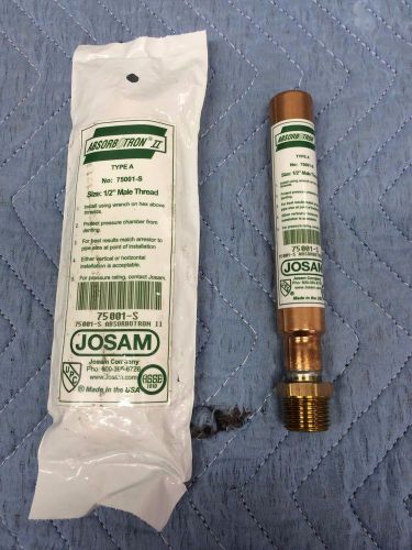 Josam 1/2&#034; Water Hammer Absorboton II #75001-s New