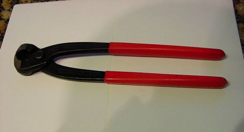 Knipex 1098 straight jaw oetiker squeeze clamp crimper steel plier hand tool for sale