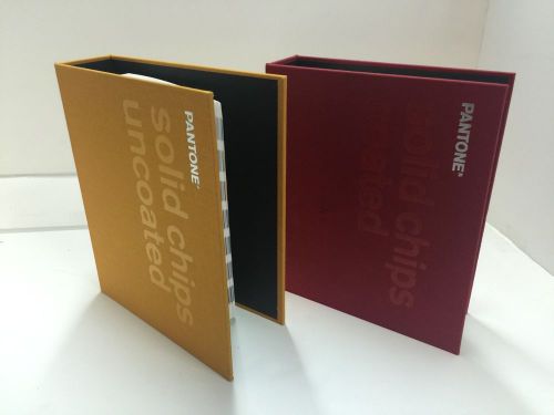 Pantone Solid Chips Coated/Uncoated Books. Large Pantone Swatches.