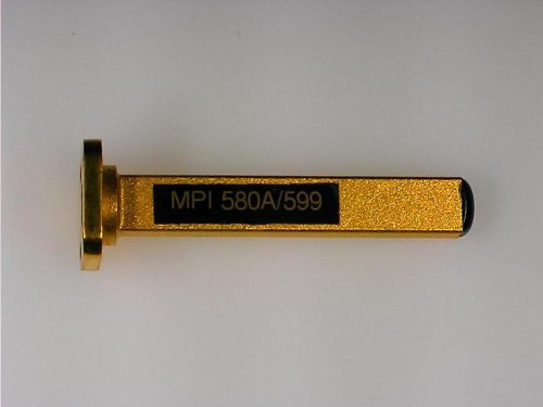 MPI WR-28 Gold over brass Waveguide Termination model 580A/599