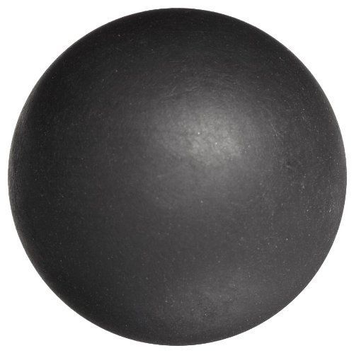 Neoprene sphere, 70a durometer, precision ground finish, no backing, black, 3/4&#034; for sale
