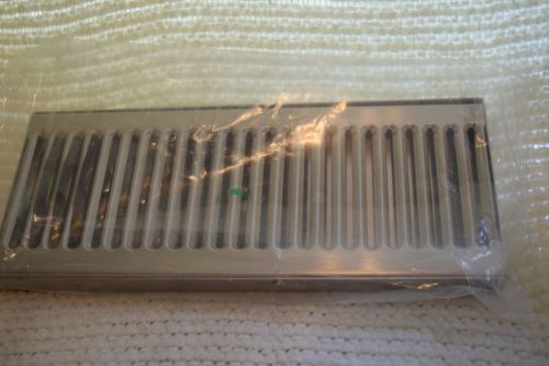 Stainless Steel Drip Tray with Drain 12&#034; x 5&#034; beer dispensing drip tray