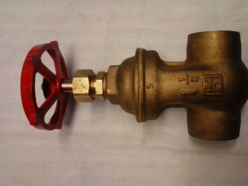 1 1/2&#034; Milwaukee Gate valve Brass
