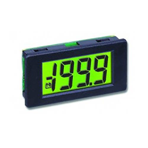 Lascar dpm 3as-bl 3 1/2-digit lcd panel voltmeter w/200 mv dc, led for sale