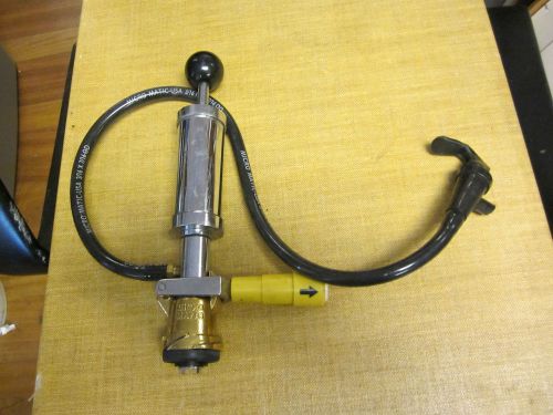 Micro matic  draft beer tap heads with pump and hose faucet head for sale