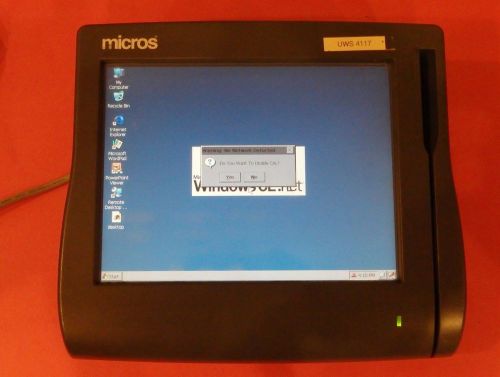 Micros workstation 4 system unit point of sale pos ws4 z3423 for sale