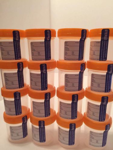 16 STERILE URINE SPECIMEN CUPS