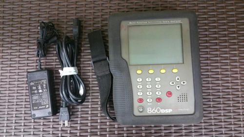 **Trilithic 860 DSP  Docsis 3.0  Multi-Function Interactive Cable Analyzer **