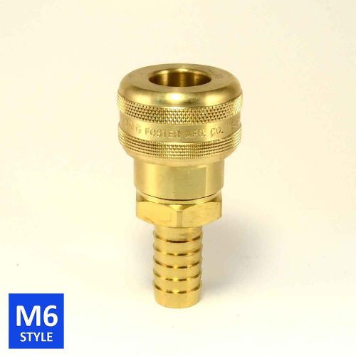 Foster 6 Series Brass Quick Coupler 3/4 Body 3/4 Hose Barb Air Water Fittings