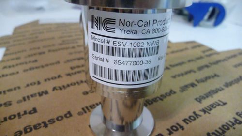 Nor-Cal Products ESV-1002-NWB Manual Angle Isolation Valve.