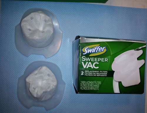 Swiffer Sweeper Vac Filters Replacement Lot of 2 *Damaged Box* *PRIORITY SHIP*