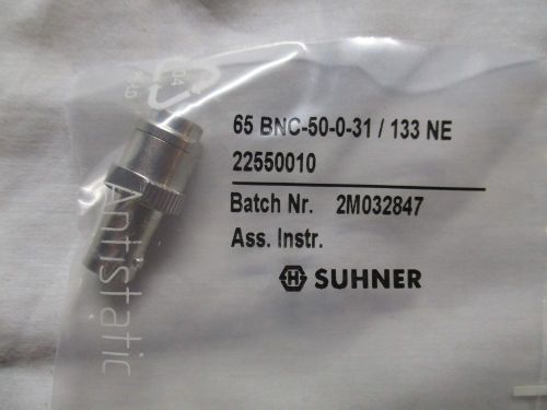 Huber and suhner bnc 50 ohm load- qty 2 per lot for sale