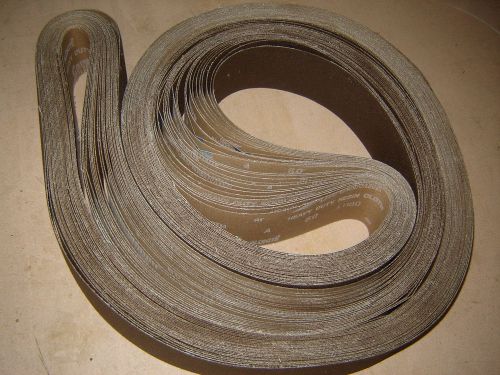25 carborundum belt sanding grinding belts 3&#034; x 132&#034; 60 grit for sale