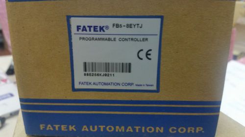 FATEK  FBS-8EYTJ  PROGRAMMABLE CONTROLER  NEW !