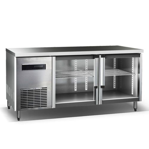 59&#034; two glass doors back bar cooler 380ss for sale