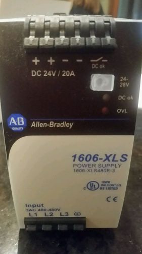 Allen-Bradley 1606-XLS480 Three-Phase Power Supply