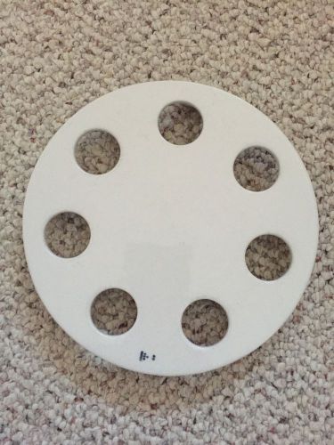 COORS COORSTEK Glazed Porcelain Desiccator Plate 3 FEET- Diameter: 7.5&#034;