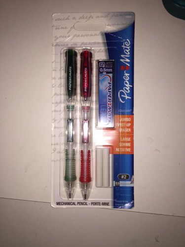 Clear Point Mechanical Pencils-- 0.5 mm, set of 2