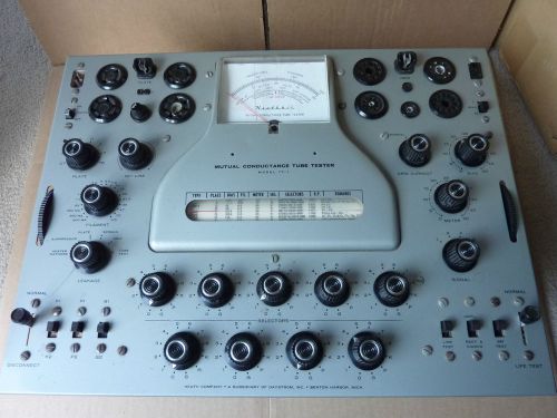 Heathkit tt-1 tube tester - inspected and tested - good original condition for sale