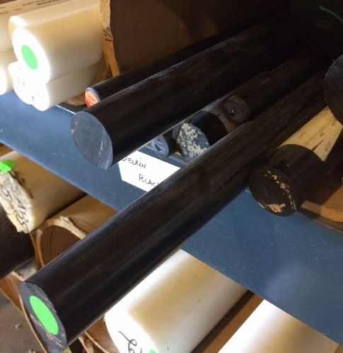 BLACK Acetal Copolymer Rod Bar 2&#034; (DELRIN) x 20 FT US Seller FREE shipping!