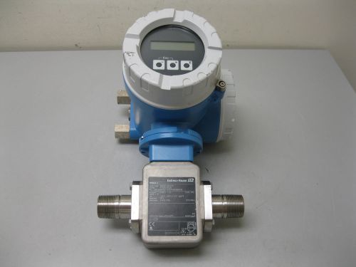 1&#034; npt endress hauser 50h22-a00a1aa0bbaw promag 50 h flowmeter g17 (1939) for sale